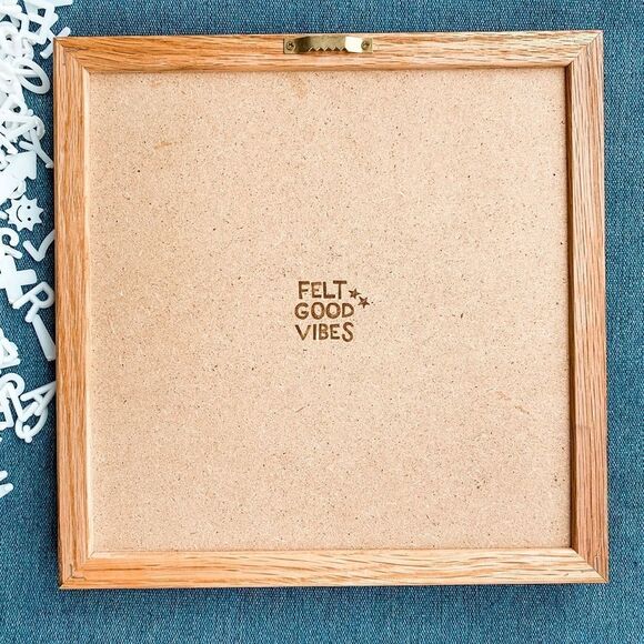 Wooden Letterboards Set of 2 Pink and Light Blue Home Decor - Picture 9 of 10